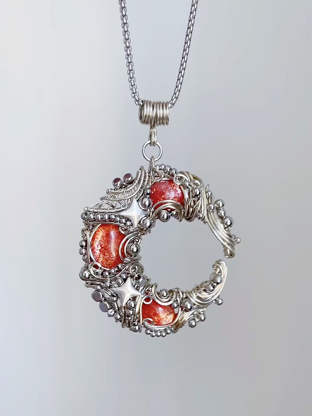 Moonlit Pendant Necklace