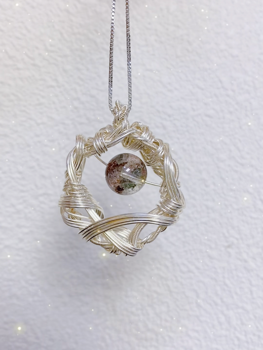 Floating Garden Pendant Necklace