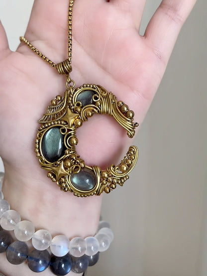 Moonlit Pendant Necklace