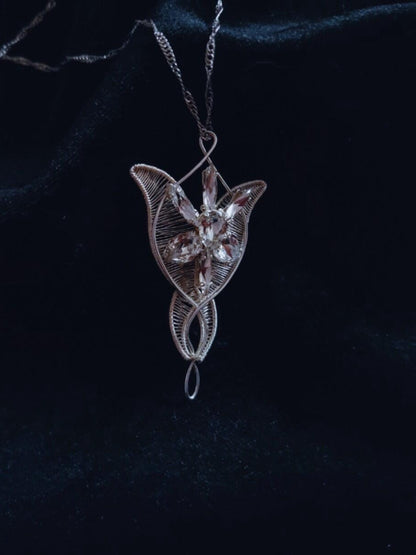 Lotr-Inspired Evenstar Pendant Necklace