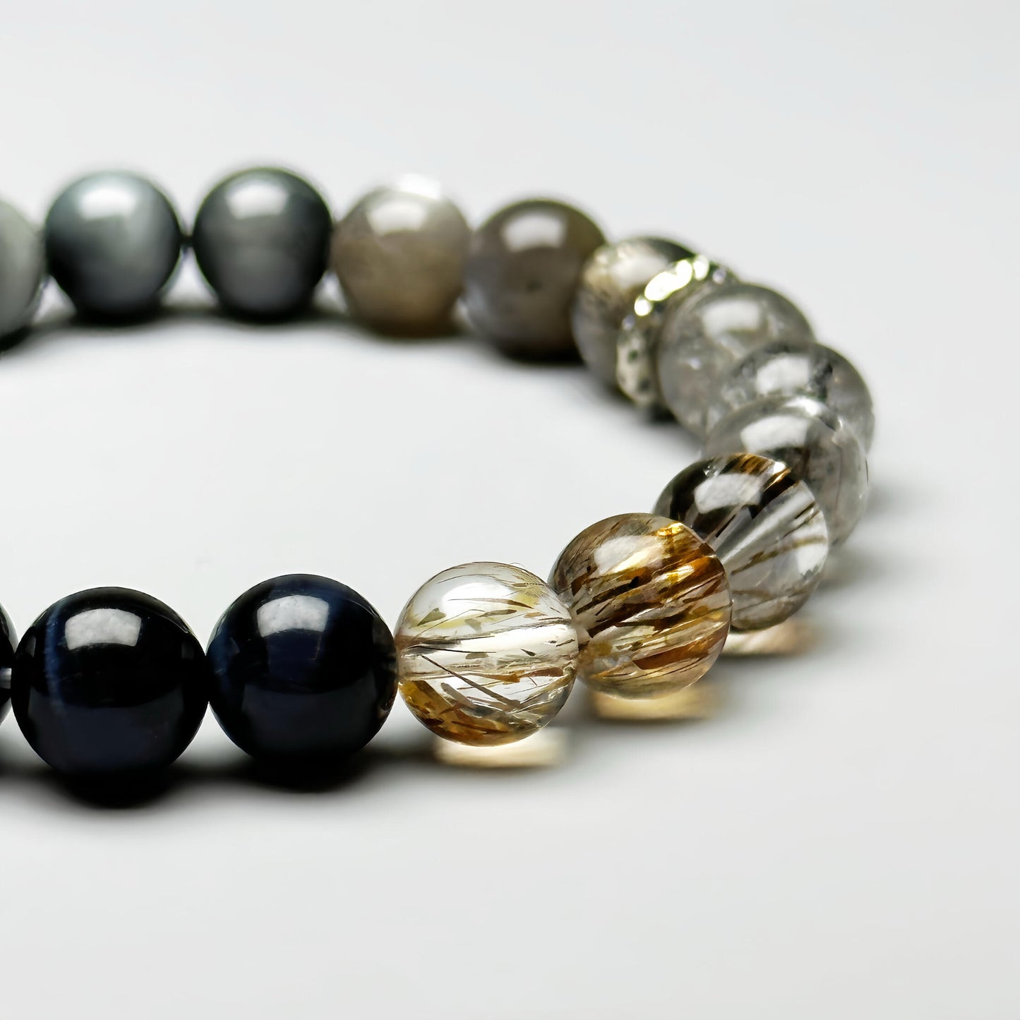 Wasteland Chic Series Quartz Crystal Bracelet