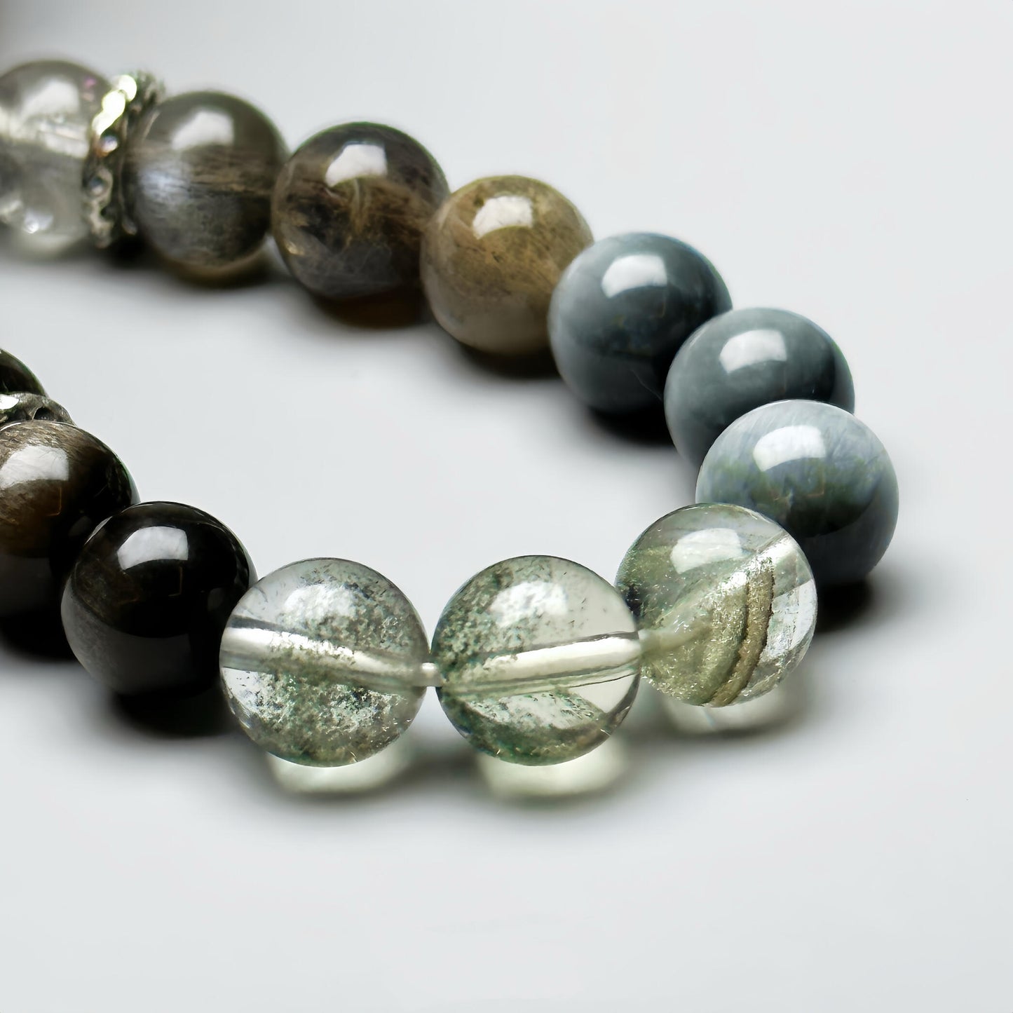 Wasteland Chic Series Quartz Crystal Bracelet