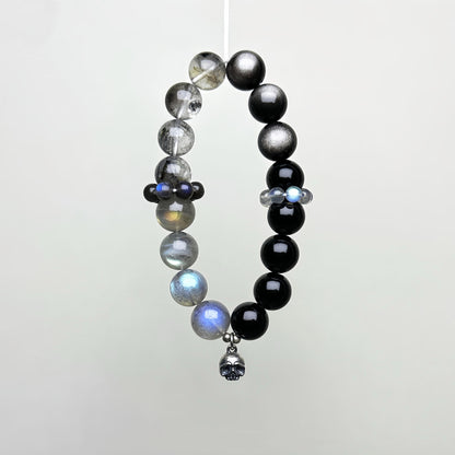 Wasteland Chic Series Quartz Crystal Bracelet