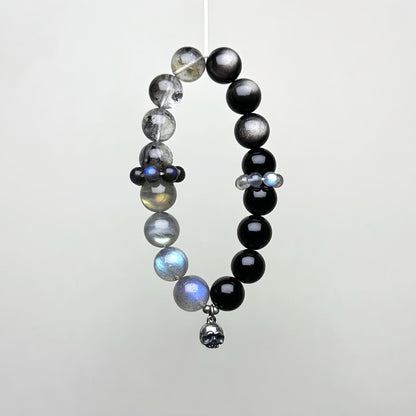 Wasteland Chic Series Quartz Crystal Bracelet