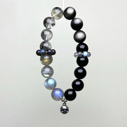 Wasteland Chic Series Quartz Crystal Bracelet