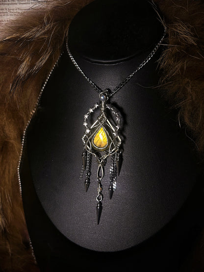 Star-Sun Confluence Pendant Necklace