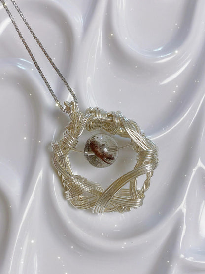 Floating Garden Pendant Necklace