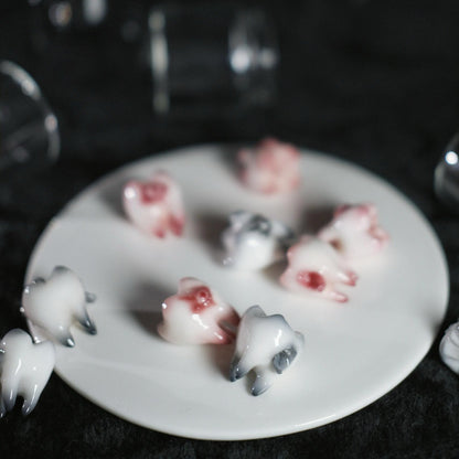 Tooth & Terror Resin Earrings
