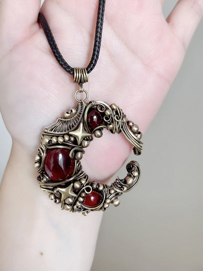 Moonlit Pendant Necklace