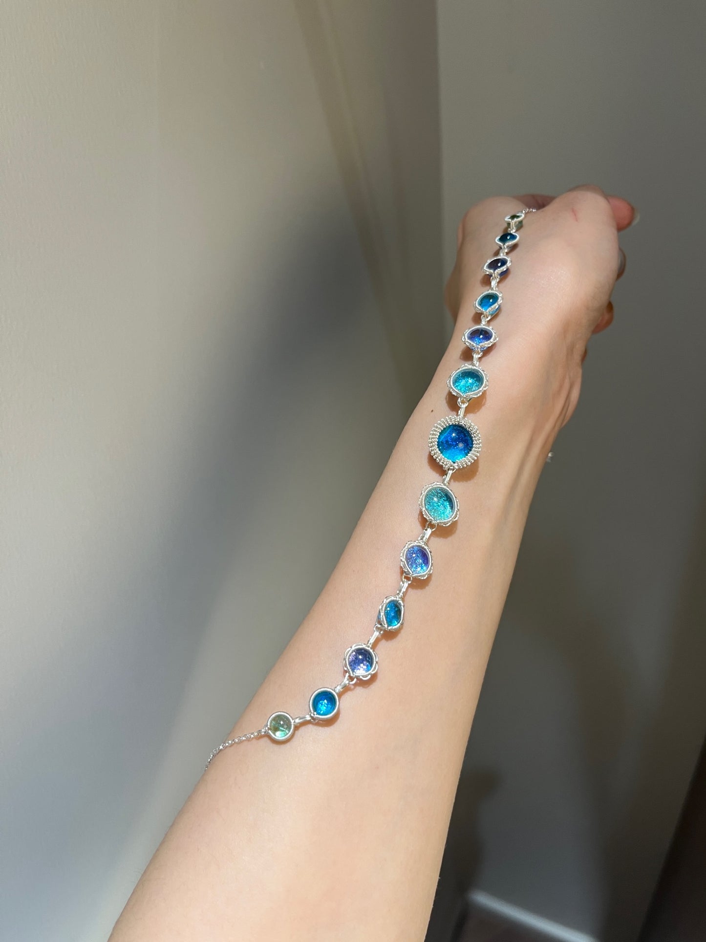 Handcrafted Fused Glass Wire-wrapping Series