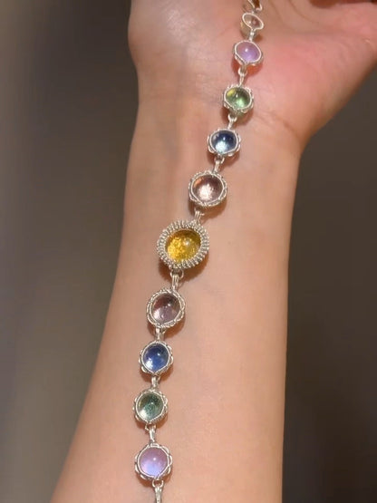 Handcrafted Fused Glass Wire-wrapping Series