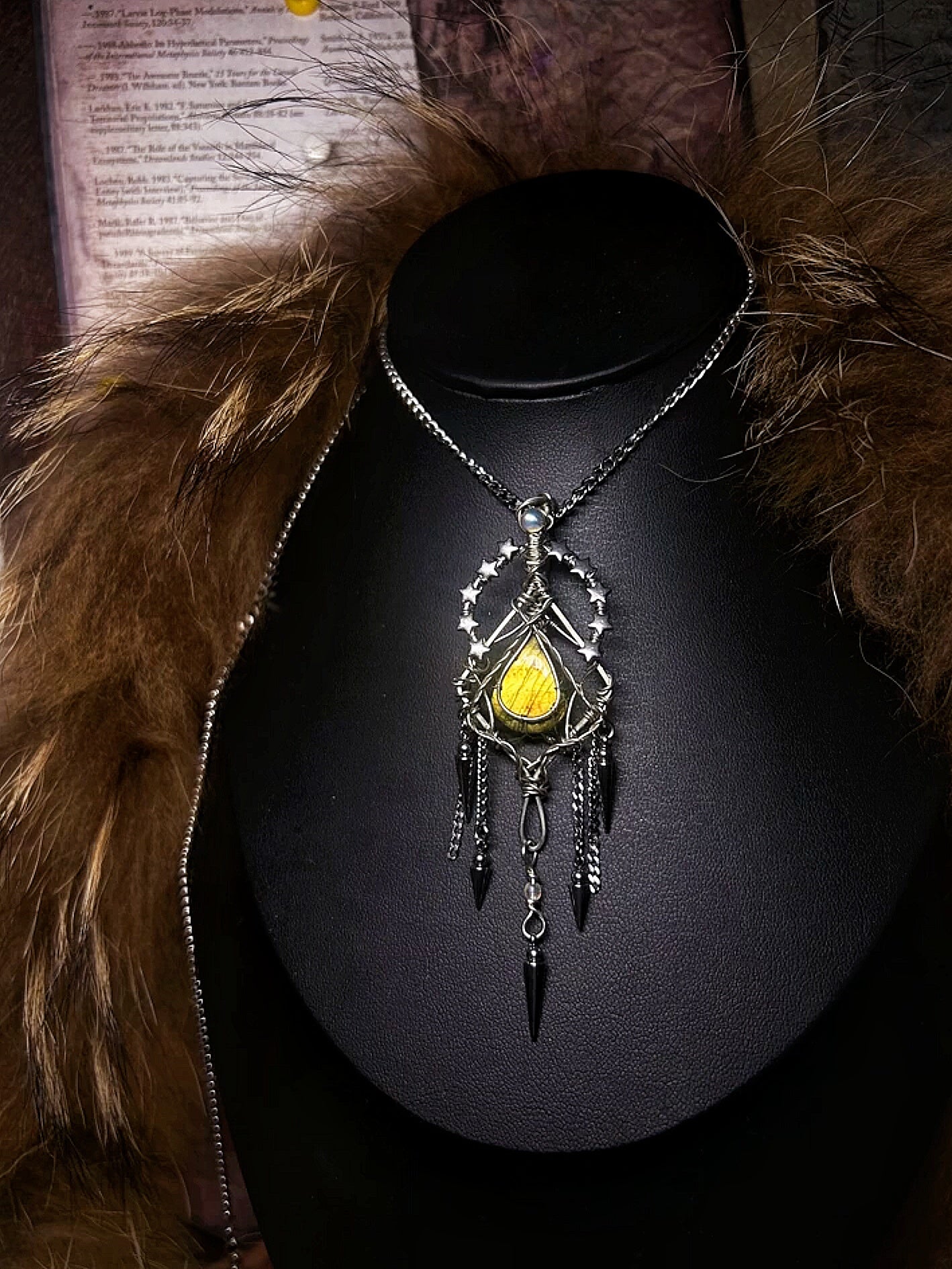 Star-Sun Confluence Pendant Necklace