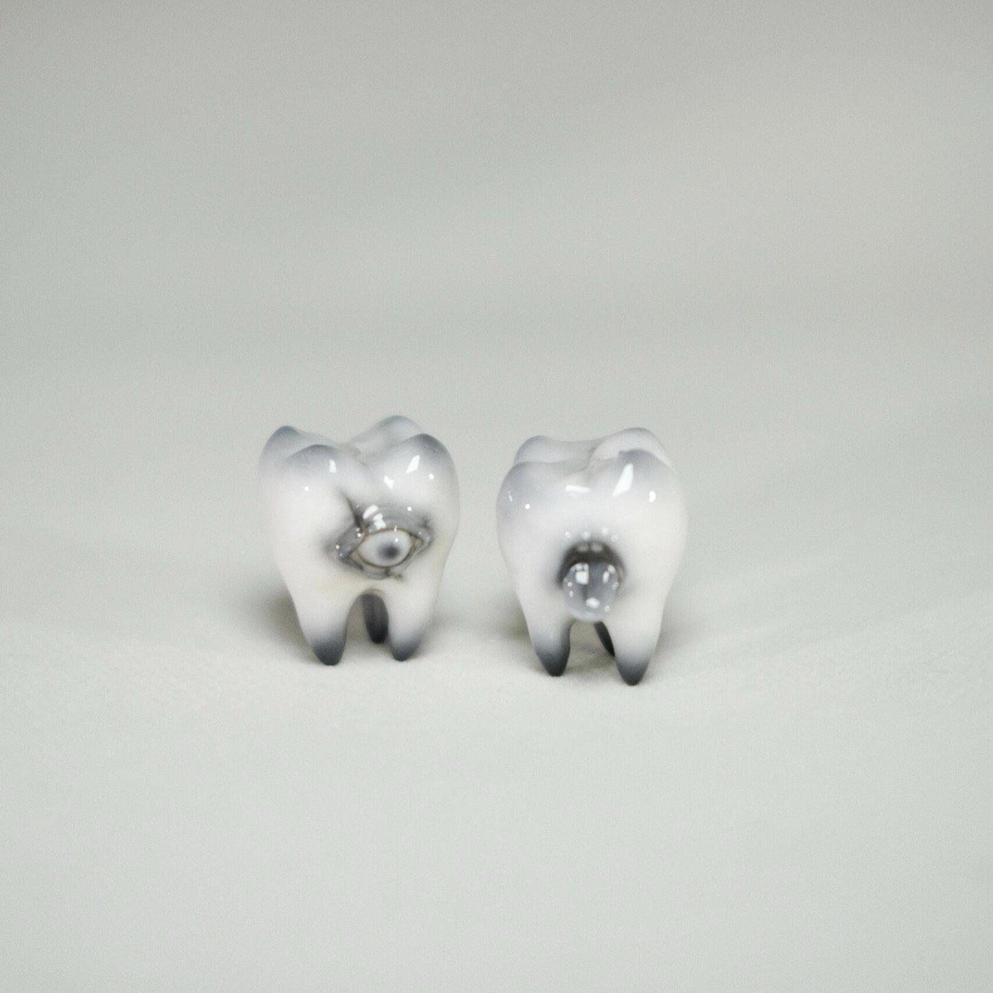 Tooth & Terror Resin Earrings