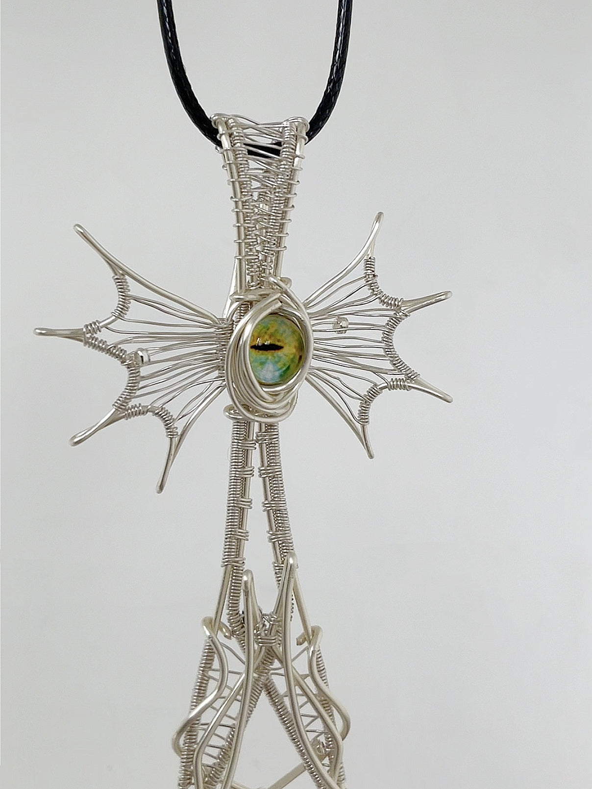 Siren's Gaze Blade Pendant Necklace