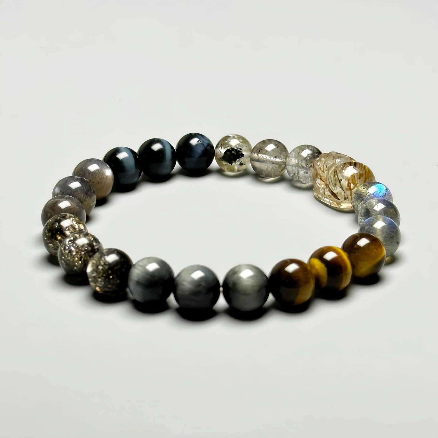 Wasteland Chic Series Quartz Crystal Bracelet