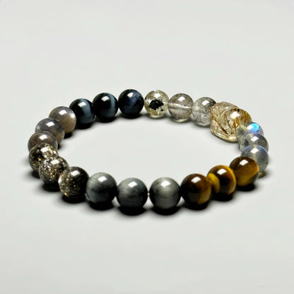 Wasteland Chic Series Quartz Crystal Bracelet