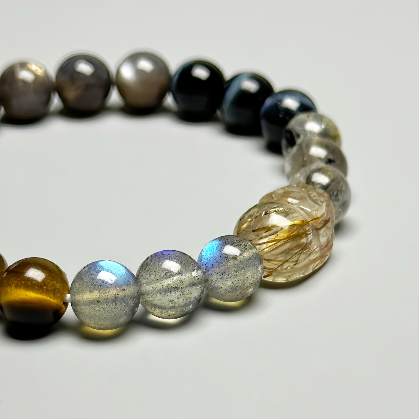 Wasteland Chic Series Quartz Crystal Bracelet