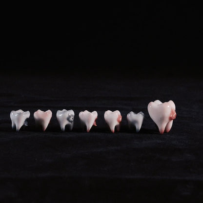 Tooth & Terror Resin Earrings