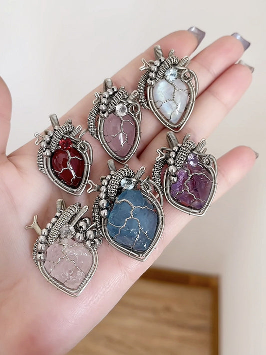 Beating Glow Heart-shaped Necklace