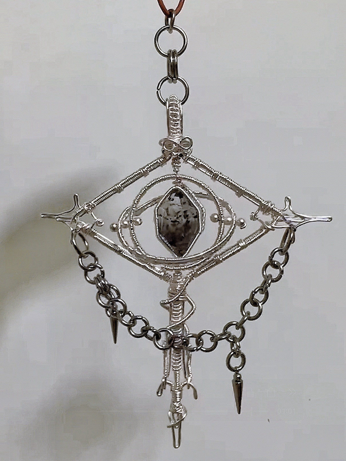 Time-turner Evil Eye Necklace