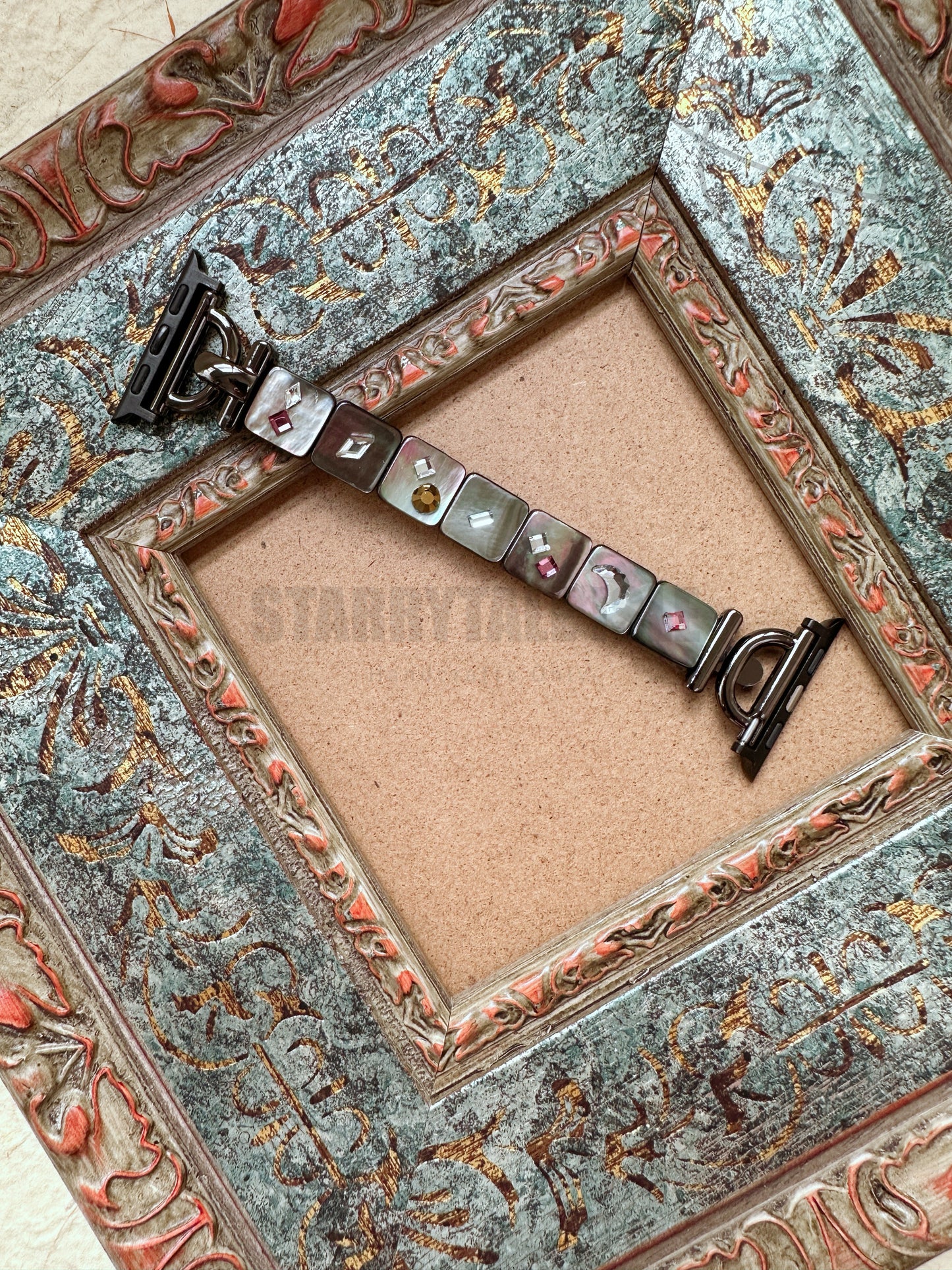 Handmade Pearl Oyster Shells Apple Watch Band