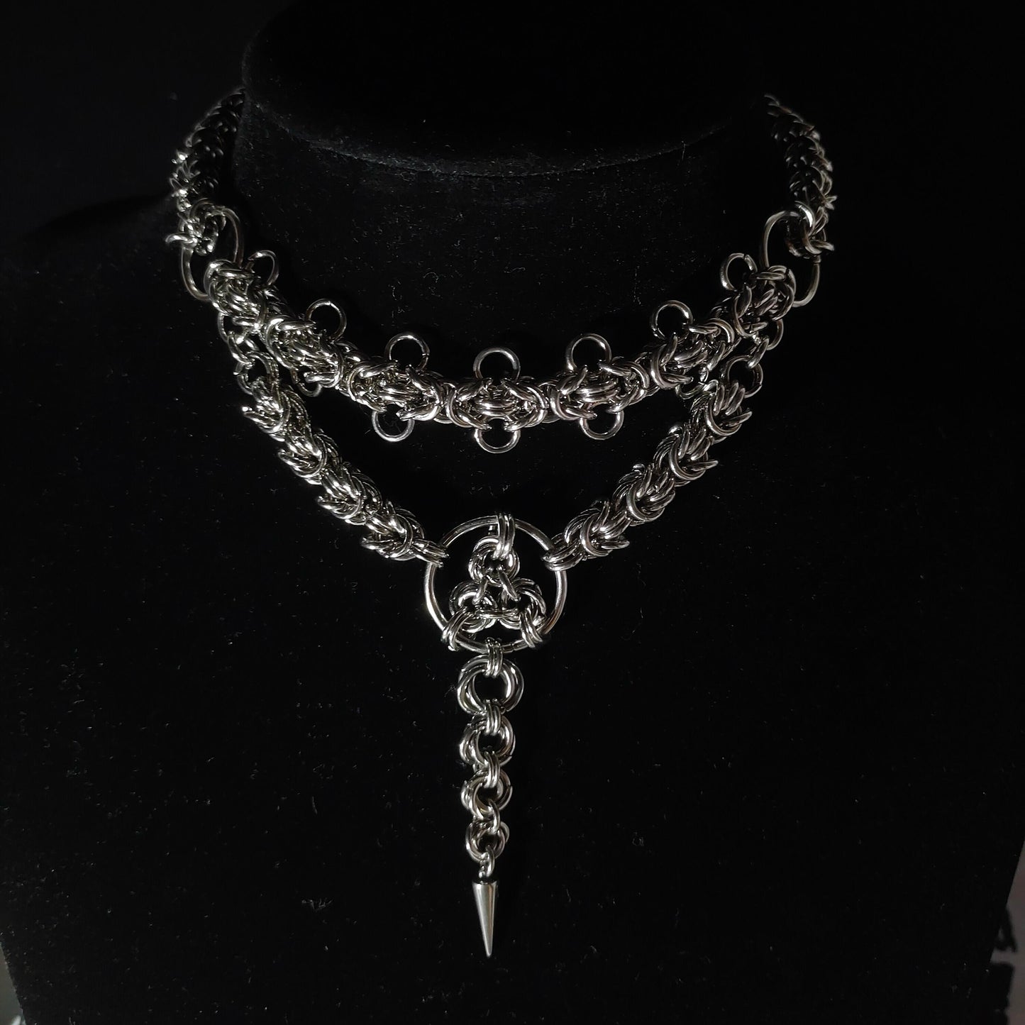 Handmade Chainmail 1013 Necklace
