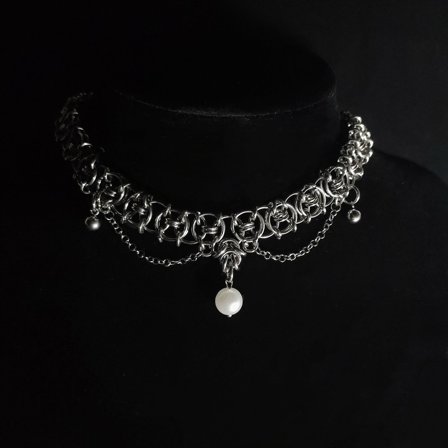Handmade Chainmail 1014 Necklace