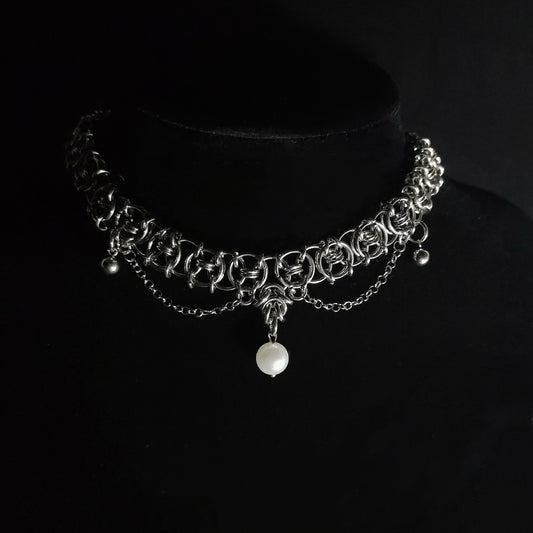 Handmade Chainmail 1014 Necklace