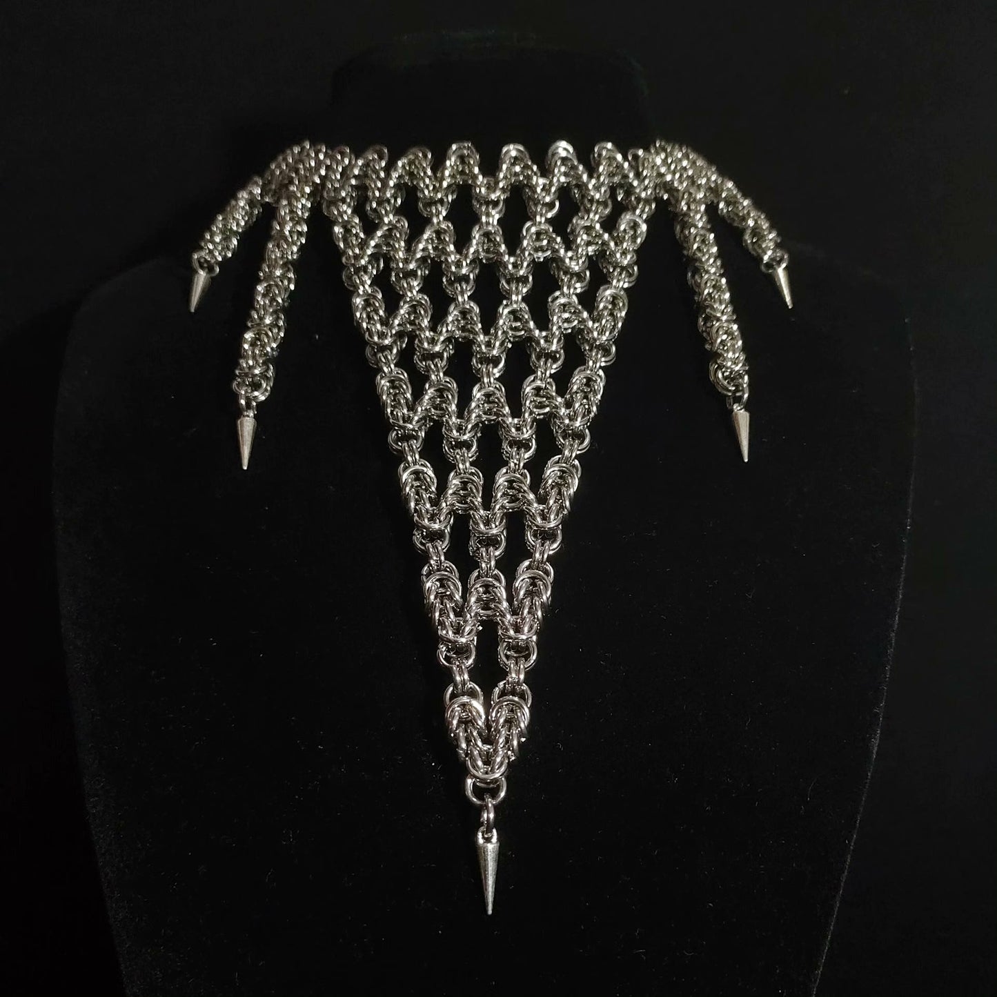 Handmade Chainmail 1015 Choker Necklace