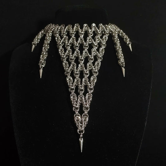 Handmade Chainmail 1015 Choker Necklace