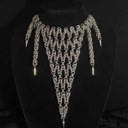 Handmade Chainmail 1015 Choker Necklace