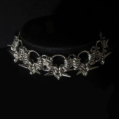 Handmade Chainmail 1016 Choker Necklace