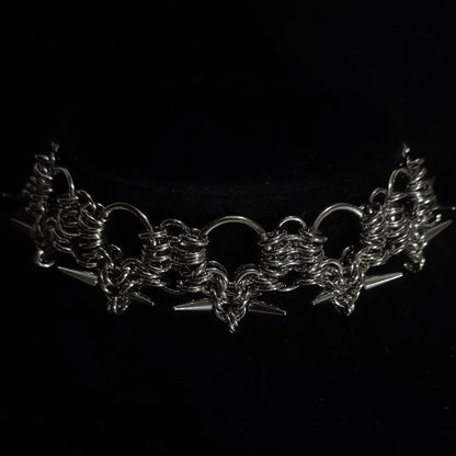 Handmade Chainmail 1016 Choker Necklace