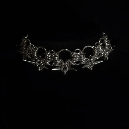 Handmade Chainmail 1016 Choker Necklace