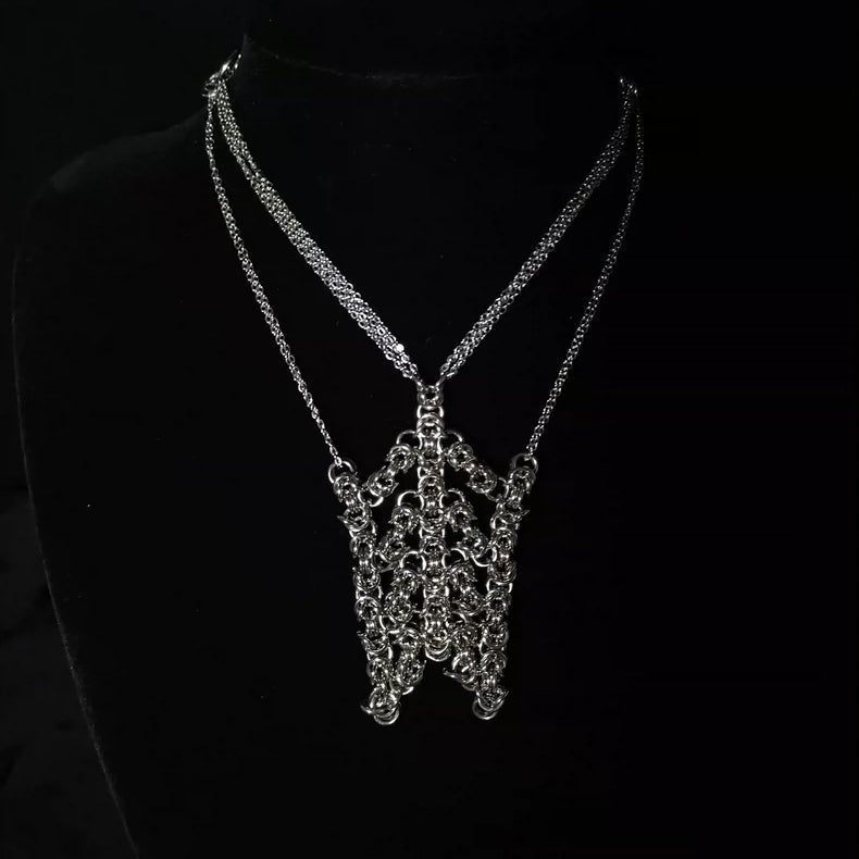 Handmade Chainmail 1017 Necklace