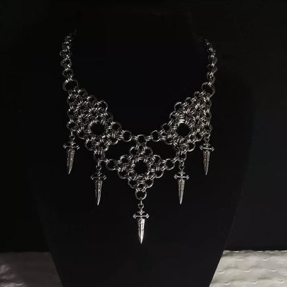 Handmade Chainmail 1018 Necklace