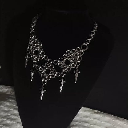 Handmade Chainmail 1018 Necklace