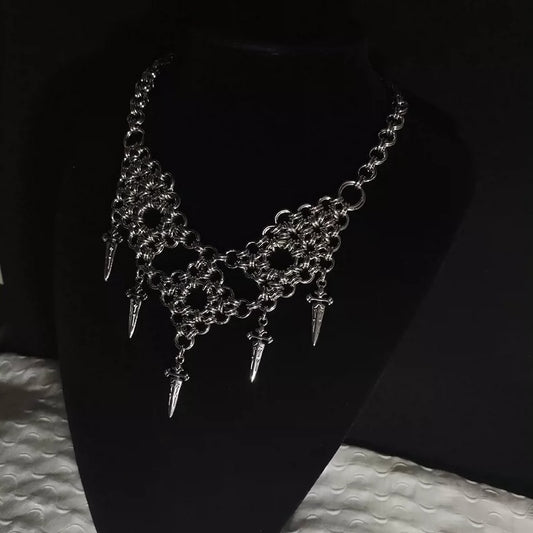 Handmade Chainmail 1018 Necklace