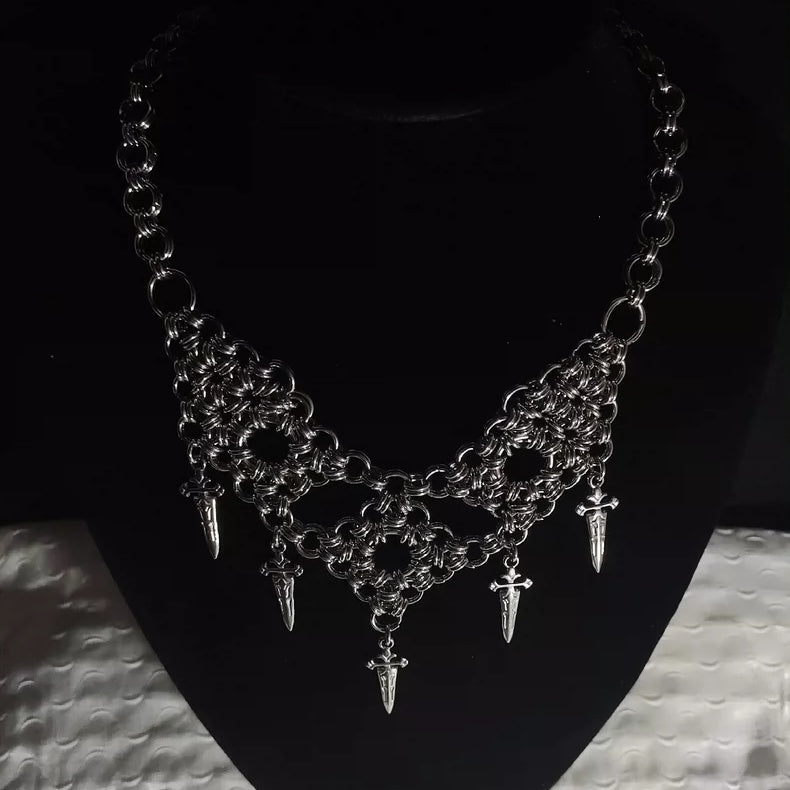 Handmade Chainmail 1018 Necklace