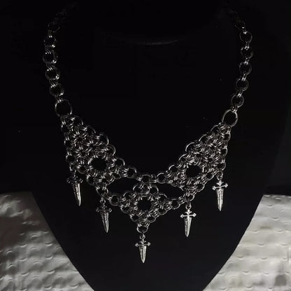 Handmade Chainmail 1018 Necklace