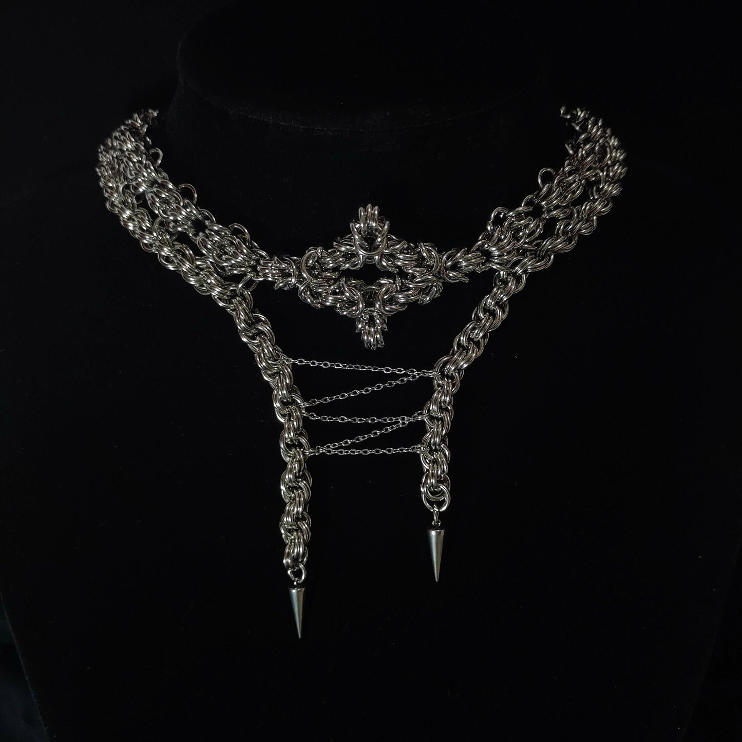 Handmade Chainmail 1021 Necklace