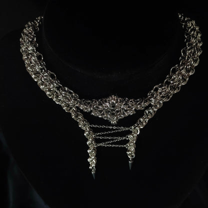 Handmade Chainmail 1021 Necklace