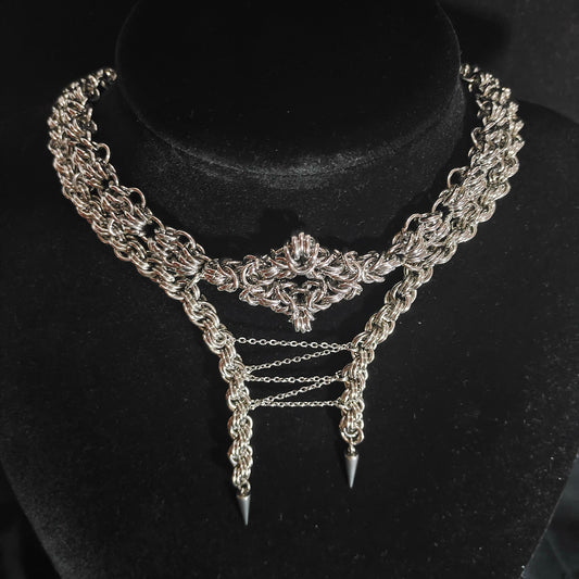 Handmade Chainmail 1021 Necklace