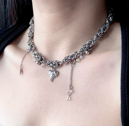 Handmade Chainmail 1022 Necklace