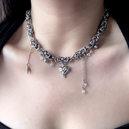 Handmade Chainmail 1022 Necklace