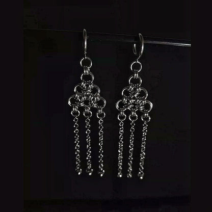 Handmade Chainmail 3012 Earrings