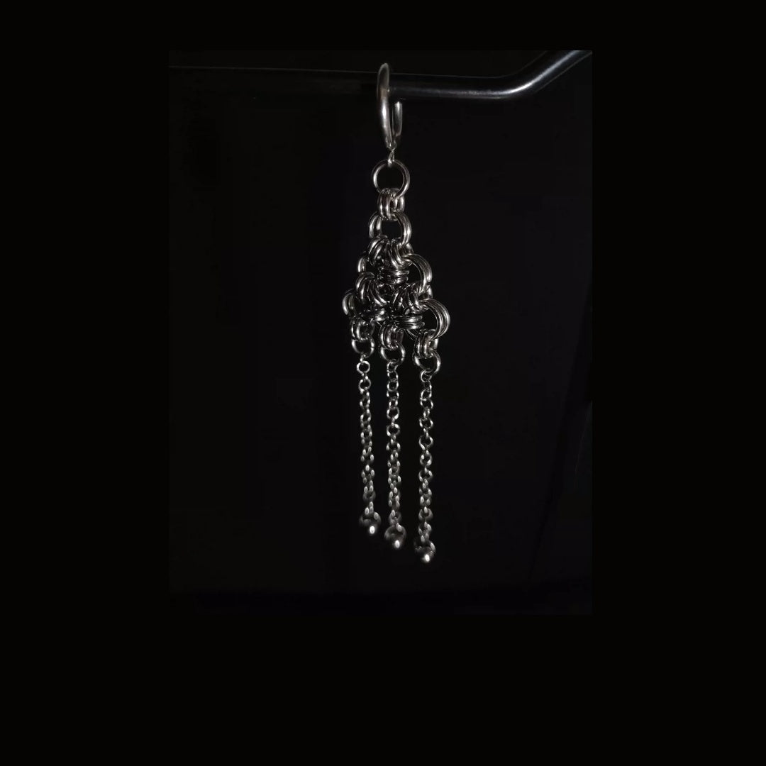 Handmade Chainmail 3012 Earrings