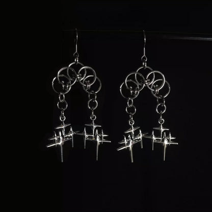 Handmade Chainmail 3013 Earrings