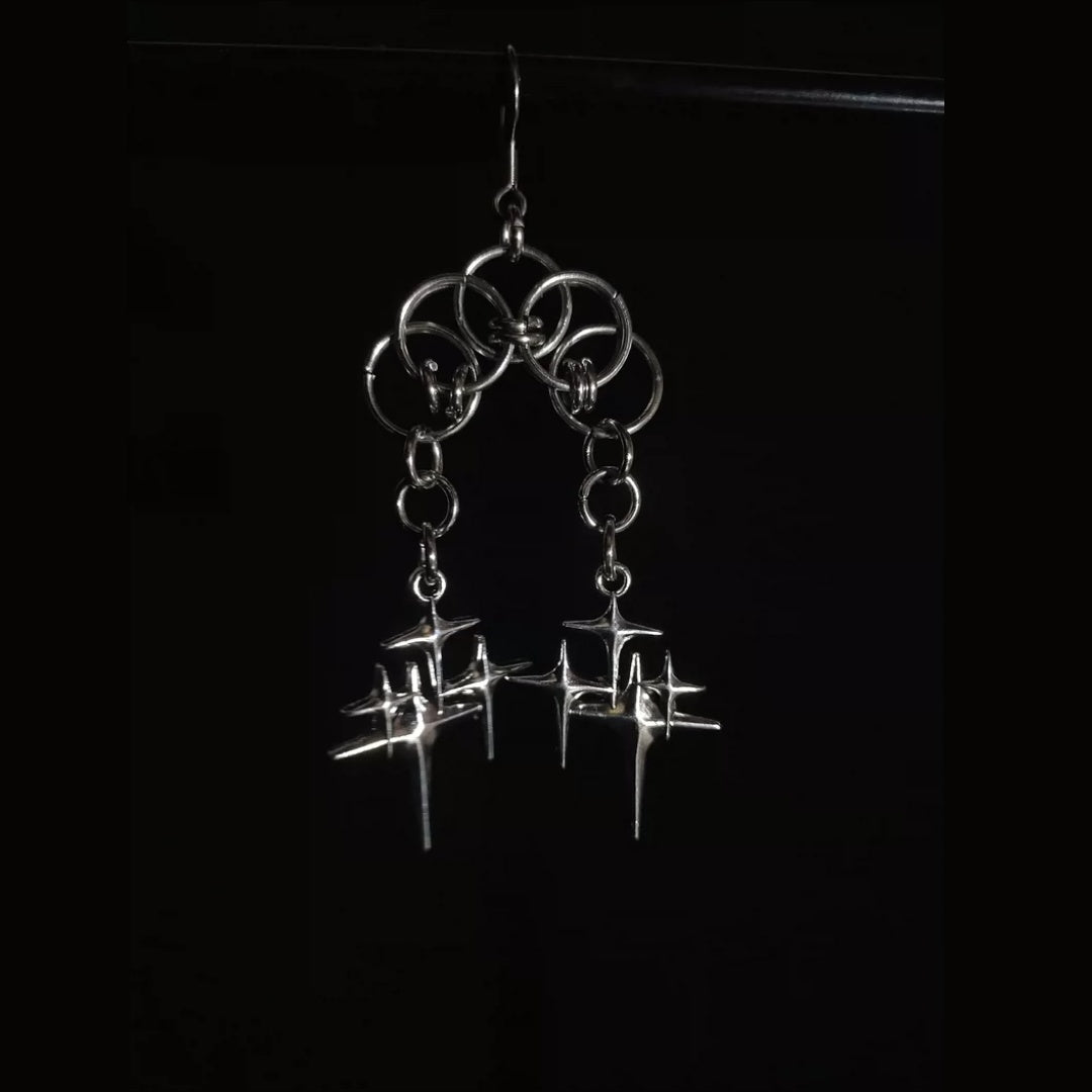 Handmade Chainmail 3013 Earrings