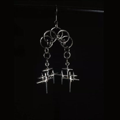 Handmade Chainmail 3013 Earrings